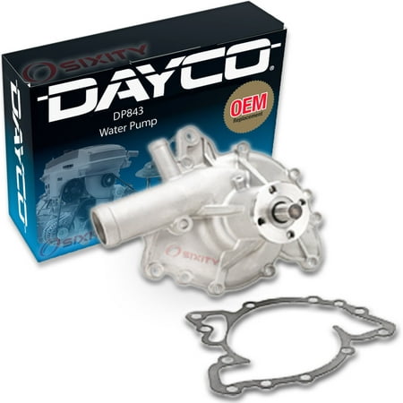 Dayco DP843 Engine Water Pump Fits select: 1973-1987 BUICK REGAL 1977-1987 OLDSMOBILE CUTLASS SUPREME