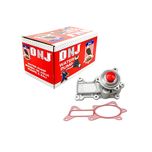 DNJ WP1168 Water Pump for 2007-2011 Jeep Wrangler 3.8L V6 12V OHV 3778cc