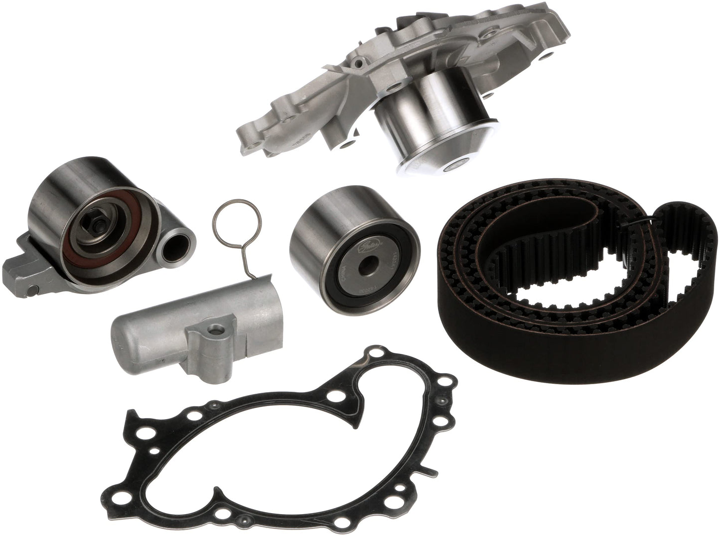 Gates TCKWP257A Engine Timing Belt Kit with Water Pump