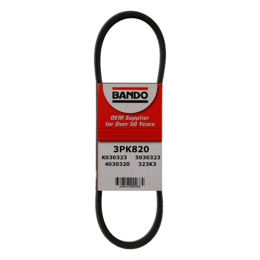 Bando USA 3PK820 OEM Quality Serpentine Belt
