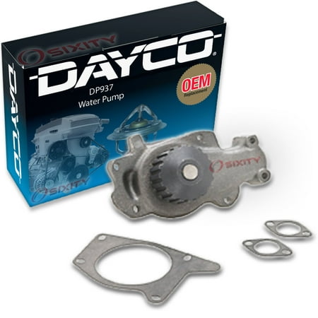 Dayco DP937 Engine Water Pump Fits select: 1981-1990 FORD ESCORT 1981-1987 MERCURY LYNX