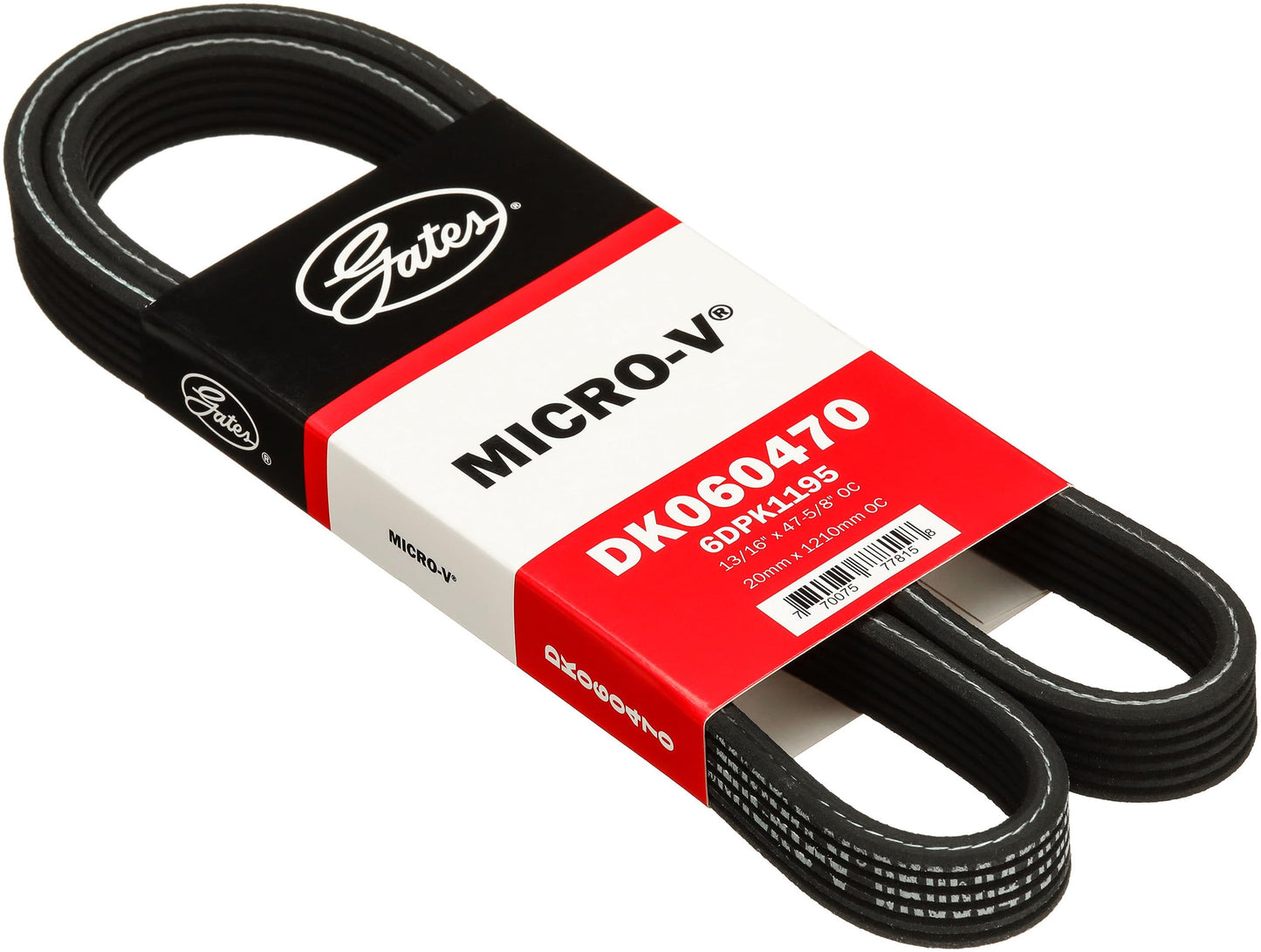 nobrandname DK060470 Micro-V Dual-Sided Serpentine Drive Belt
