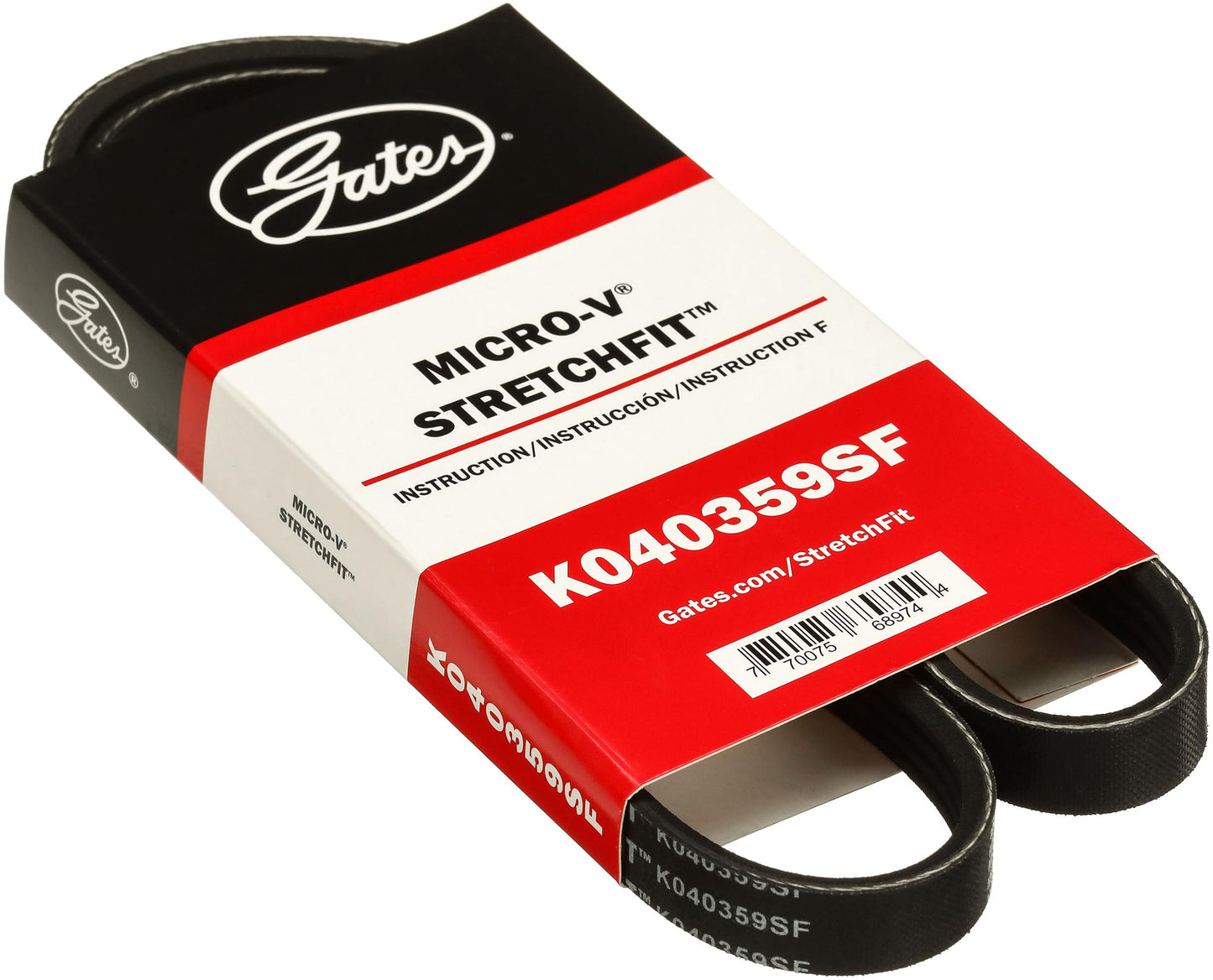 nobrandname K040359SF Stretch Fit Micro-V Serpentine Drive Belt