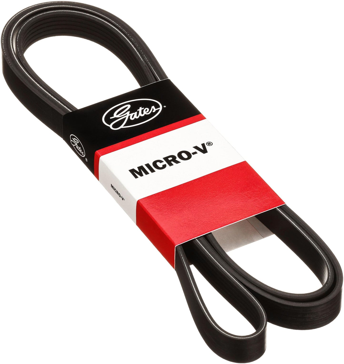 Gates K061380A Micro-V Aramid Cord Serpentine Drive Belt