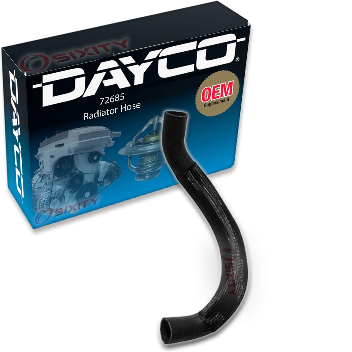 Dayco 72685 Curved Radiator Hose