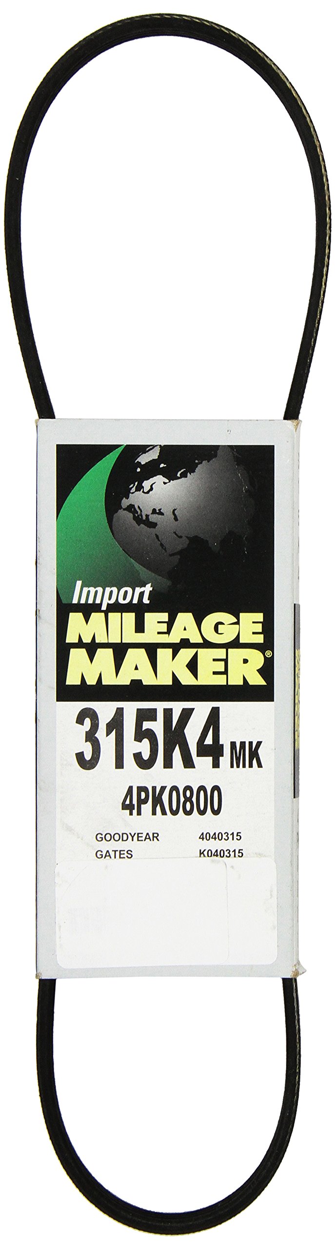 Continental 315K4MK Mileage Maker V-Ribbed Belt