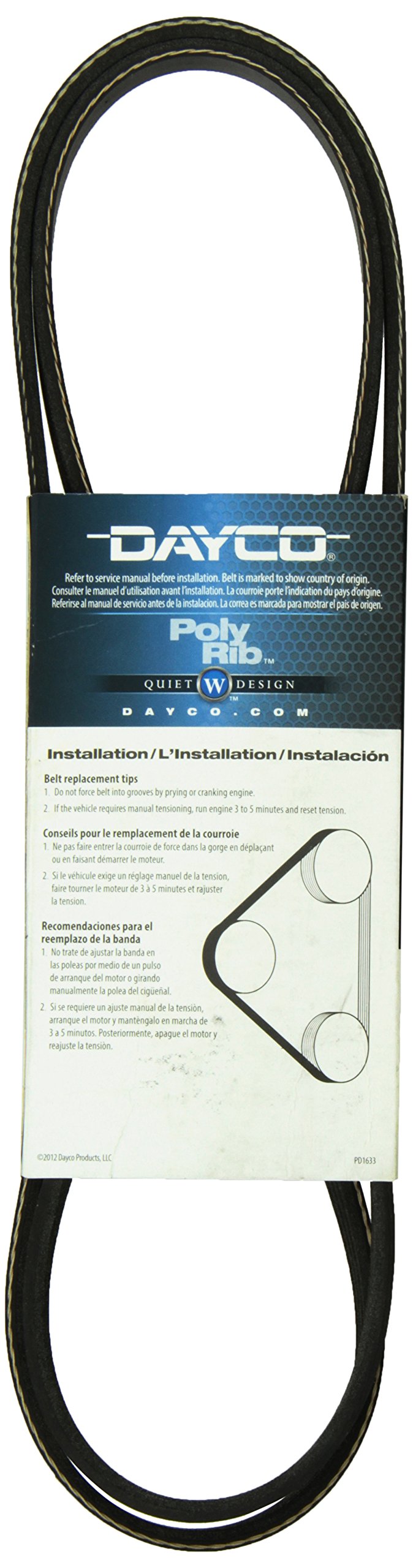 Dayco 5040595 Serpentine Belt