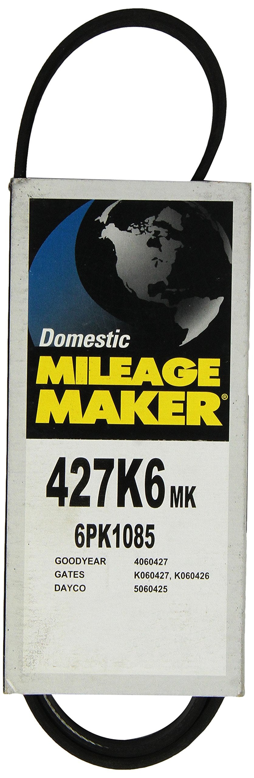 Continental 427K6MK Mileage Maker V-Ribbed Belt