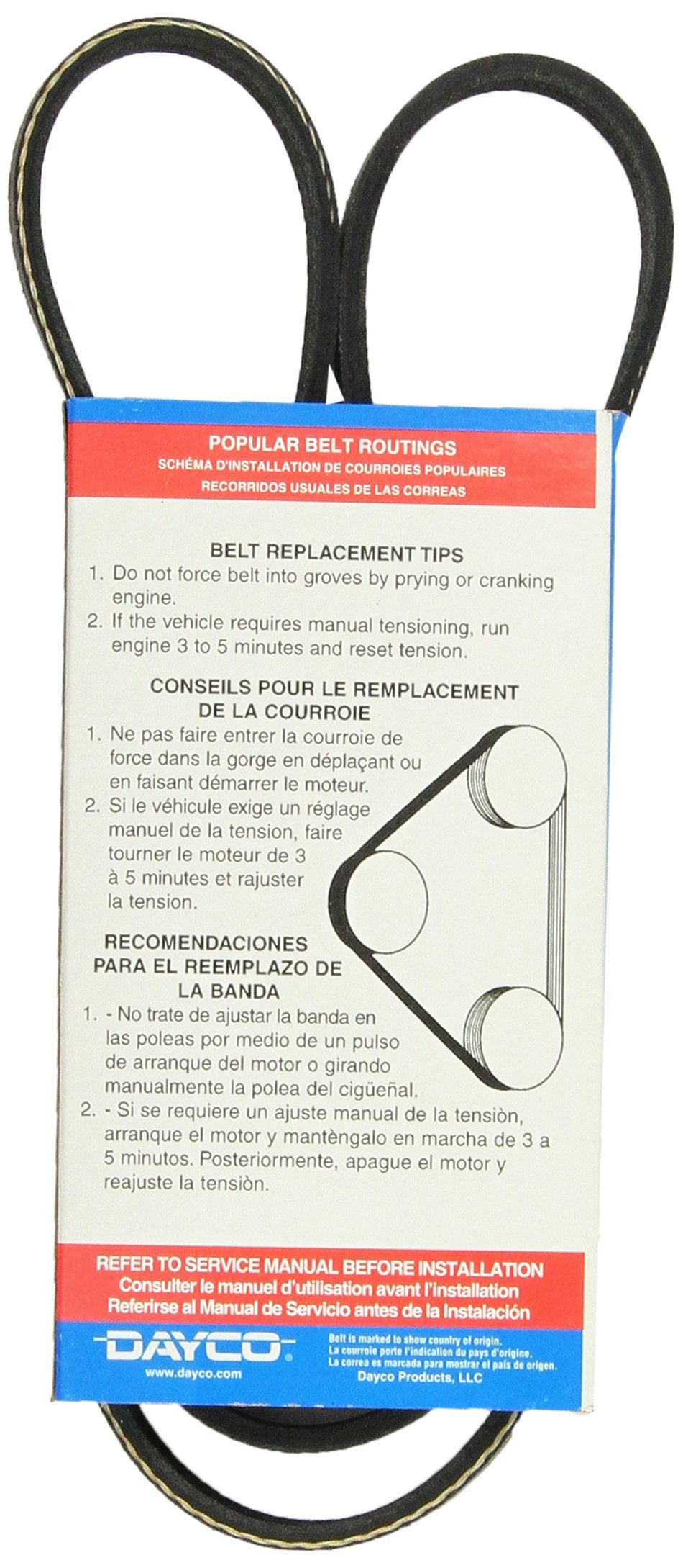 Dayco 5030400 Serpentine Belt