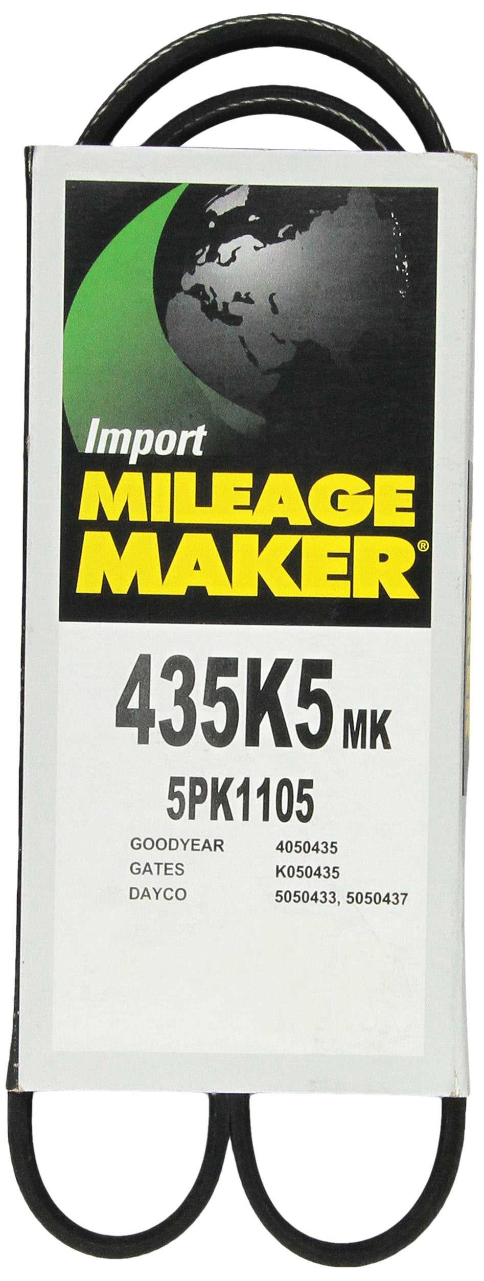 Continental 435K5MK Mileage Maker V-Ribbed Belt