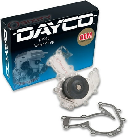 Dayco DP913 Engine Water Pump Fits select: 1993-1997 ISUZU RODEO 1992-1997 ISUZU TROOPER