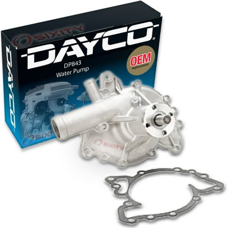 Dayco DP843 Engine Water Pump Fits select: 1973-1987 BUICK REGAL  1977-1987 OLDSMOBILE CUTLASS SUPREME