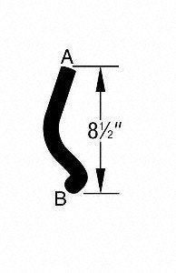 Dayco 87846 Heater Hose