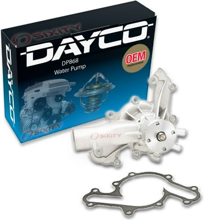 Dayco DP868 Engine Water Pump Fits select: 1988-1993 FORD THUNDERBIRD  1988-1993 MERCURY COUGAR