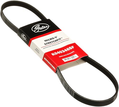 Gates K040346SF Stretch Fit Micro-V Serpentine Drive Belt