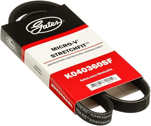 Gates K040360SF Stretch Fit Micro-V Serpentine Drive Belt