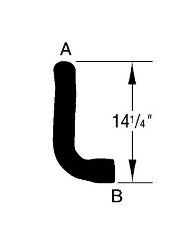 Dayco 71068 Curved Radiator Hose