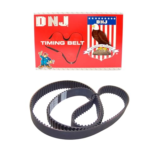 DNJ TB143 Timing Belt for 1998-2011 Chrysler, Dodge, Plymouth, Volkswagen 300, 300M, Avenger 3.2L-4.0L V6 24V SOHC 3952cc