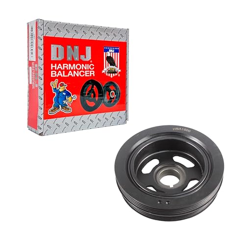 DNJ HBA1500 Harmonic Balancer for 2004-2012 Hyundai, Kia Elantra, Soul, Spectra 2.0L L4 16V DOHC 1975cc