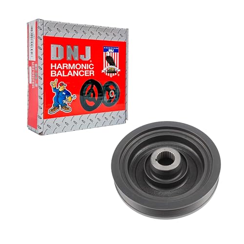 DNJ HBA1192 Harmonic Balancer for 2001-2005 Honda Civic 1.7L L4 16V SOHC 1668cc
