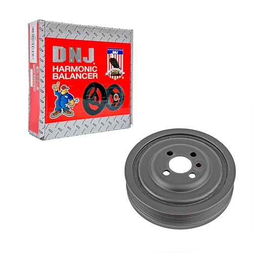 DNJ HBA1334 Harmonic Balancer for 2001-2016 Audi, Volkswagen A3, Beetle, CC 1.9L-2.0L L4 16V DOHC 1968cc