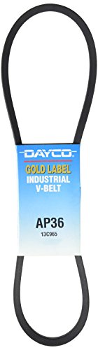 Dayco AP36 Super Blue Ribbon V-Belt, Black
