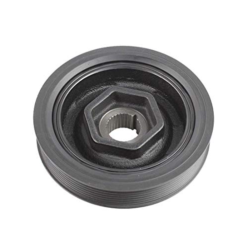 DNJ HBA1298 NEW Harmonic Balancer for 2002-2008 / Honda, Acura/Civic, Element, CR-V, RSX, TSX, Accord / 2.0L, 2.4L / L4 / DOHC
