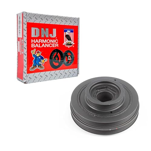DNJ HBA1225 Harmonic Balancer for 1996-2000 Honda Civic Civic del Sol 1.6L L4 16V SOHC 1588cc