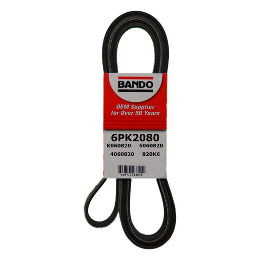Bando USA 6PK2080 OEM Quality Serpentine Belt