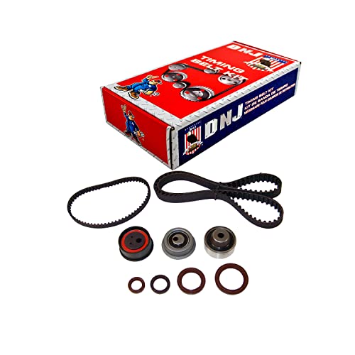 DNJ TBK162B Timing Belt Kit for 2007-2012 Mitsubishi Eclipse Galant 2.4L L4 16V SOHC 2378cc