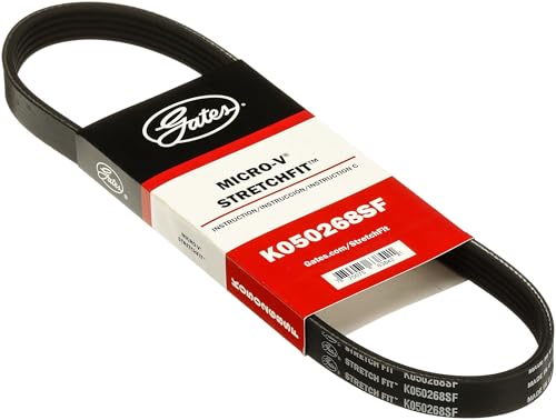 Gates K050268SF Stretch Fit Micro-V Serpentine Drive Belt