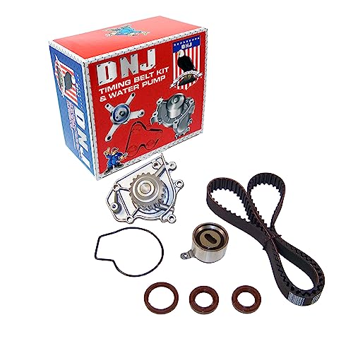 DNJ TBK212WP Timing Belt Kit with Water Pump for 1990-1995 Acura Integra 1.8L L4 16V DOHC 1834cc