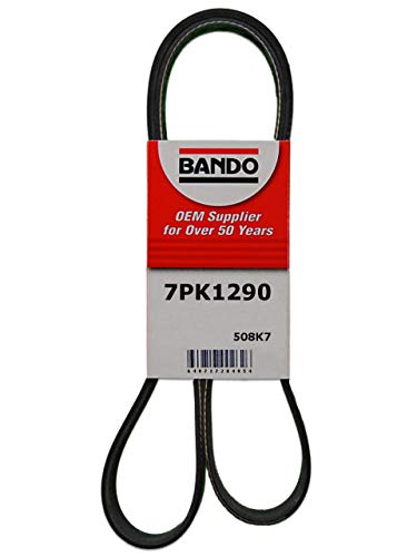 Bando 7PK1290 Serpentine Belt Buick LaCrosse (2014-2016), Buick Regal (2014-2016), Chevrolet Impala (2014), Chevrolet Malibu (2014)