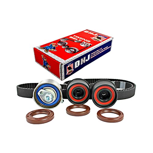 DNJ TBK319 Timing Belt Kit with Water Pump for 1998-2003 Daewoo, Isuzu Amigo, Leganza, Rodeo 2.2L L4 16V DOHC 2198cc
