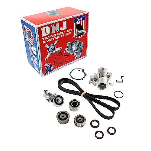 DNJ TBK715WP Timing Belt Kit with Water Pump for 2000-2006 Subaru Baja Legacy Outback 2.5L H4 16V SOHC 2458cc