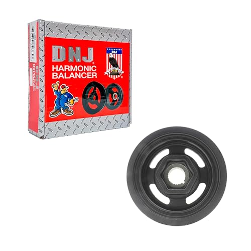 DNJ HBA1386 Harmonic Balancer for 2007-2014 Acura, Honda Accord, CR-V, Crosstour 2.4L L4 16V DOHC 2354cc