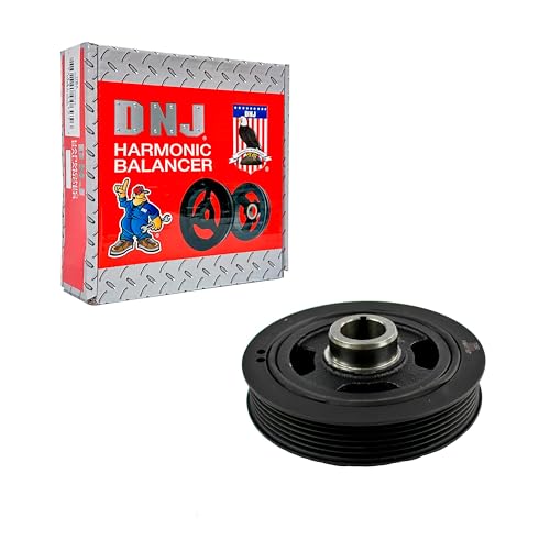 DNJ HBA1197 Harmonic Balancer for 1998-2008 Chevrolet, Pontiac, Toyota Celica, Corolla, Matrix 1.8L L4 16V DOHC 1794cc