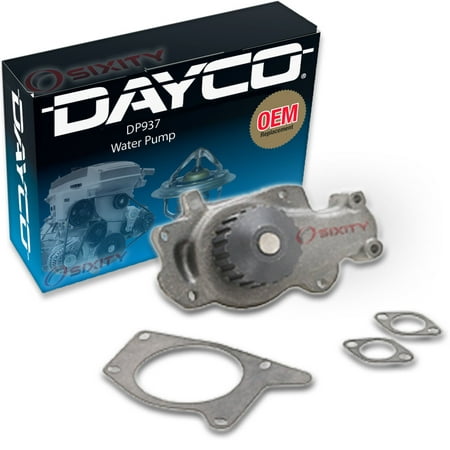 Dayco DP937 Engine Water Pump Fits select: 1981-1990 FORD ESCORT  1981-1987 MERCURY LYNX