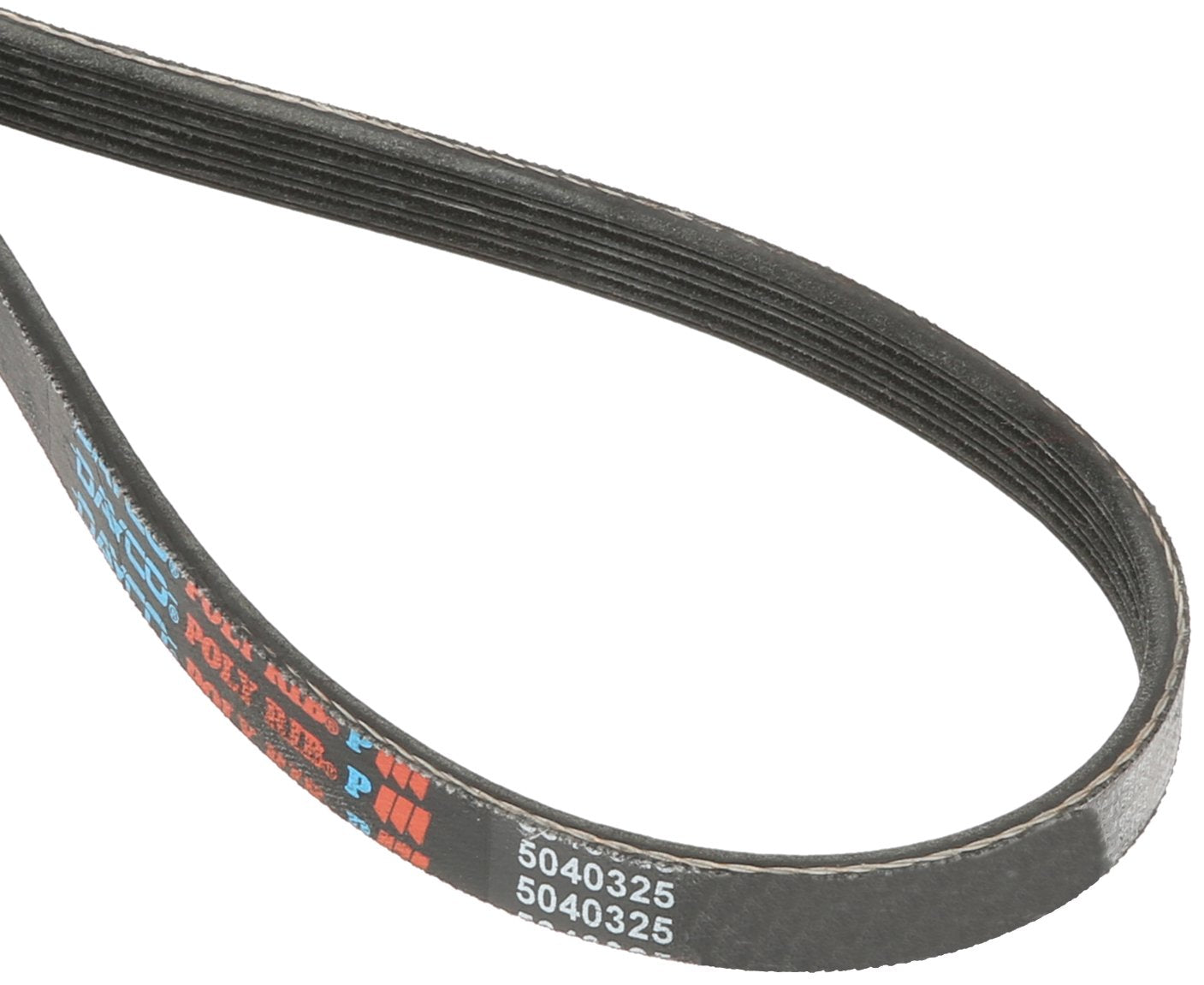 Dayco 5040325 Serpentine Belt , Black