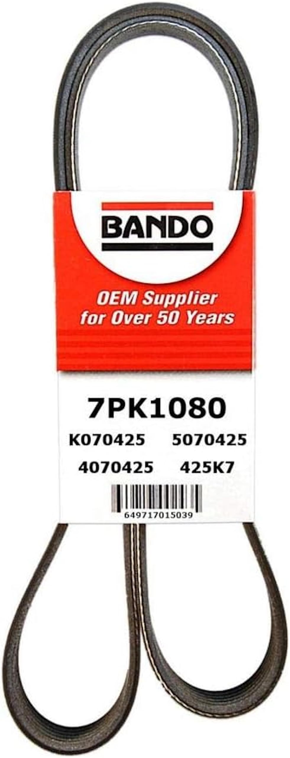 Bando USA 7PK1080 OEM Quality Serpentine Belt