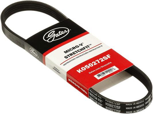 Gates K050272SF Stretch Fit Micro-V Serpentine Drive Belt