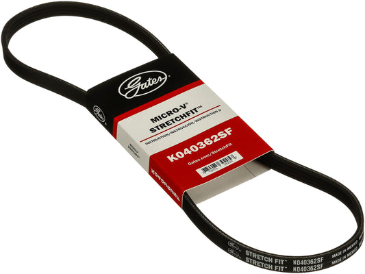 Gates K040362SF Stretch Fit Micro-V Serpentine Drive Belt