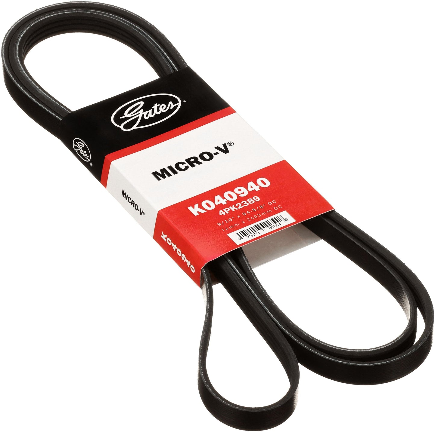 Premium OE Micro-V Belt, K040940