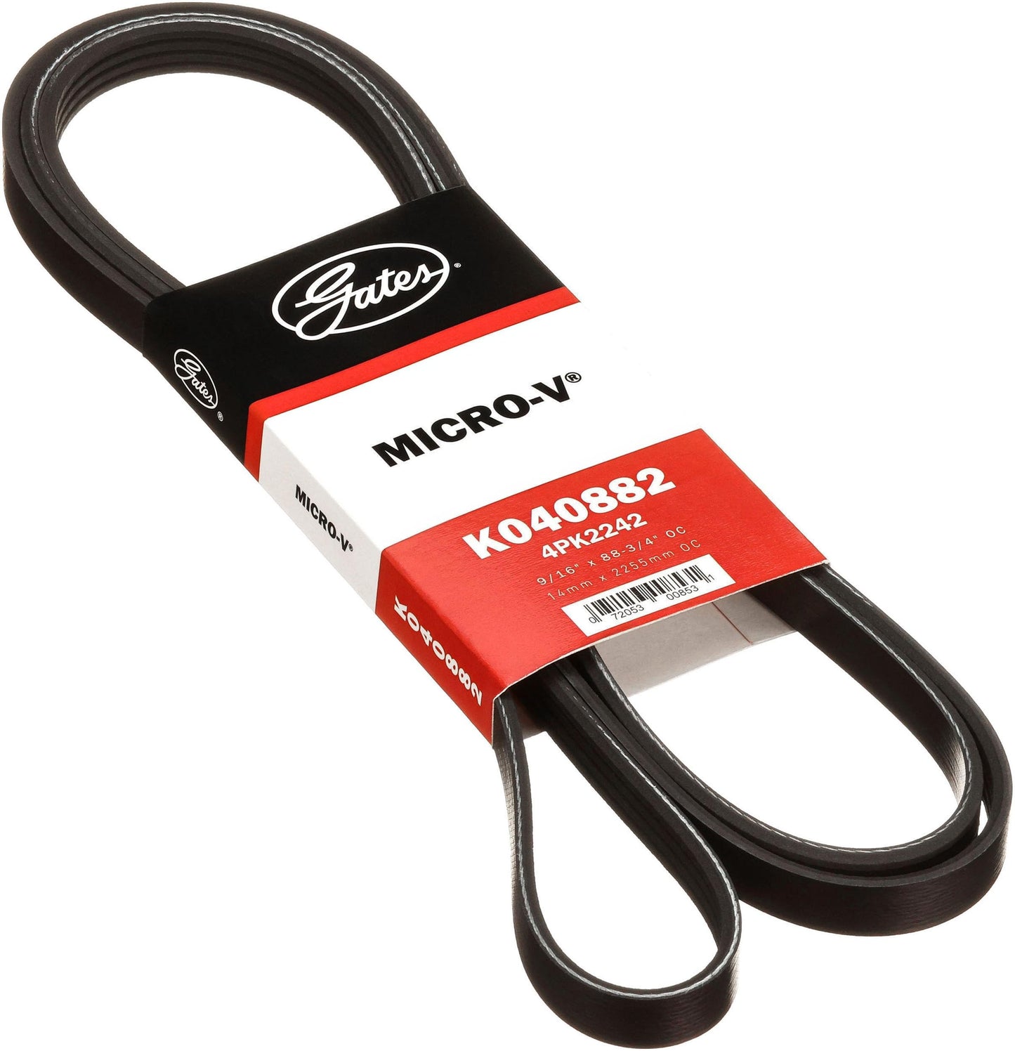 Gates K040882 Micro-V Serpentine Drive Belt
