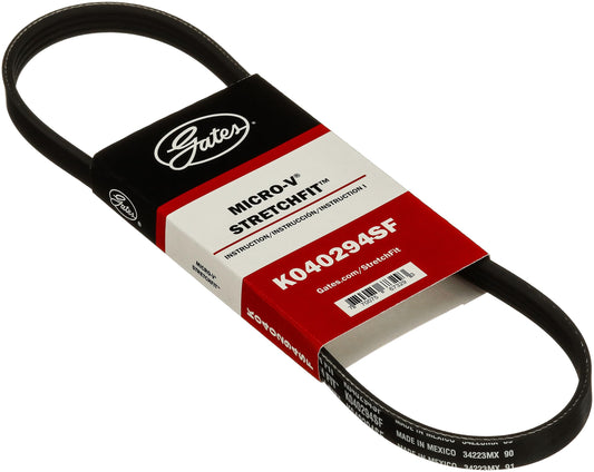 Gates K040294SF Stretch Fit Micro-V Serpentine Drive Belt