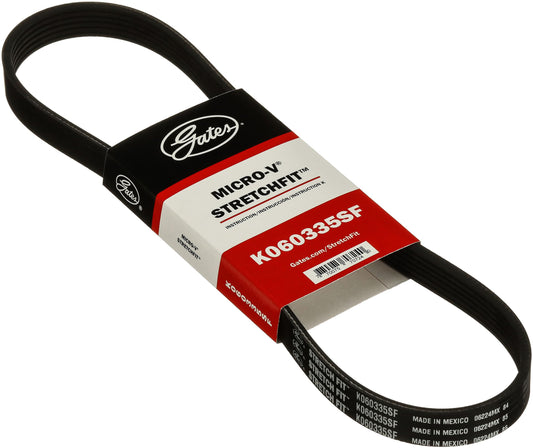Gates K060335SF Stretch Fit Micro-V Serpentine Drive Belt