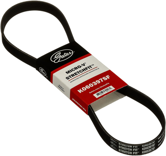 Gates K060397SF Stretch Fit Micro-V Serpentine Drive Belt