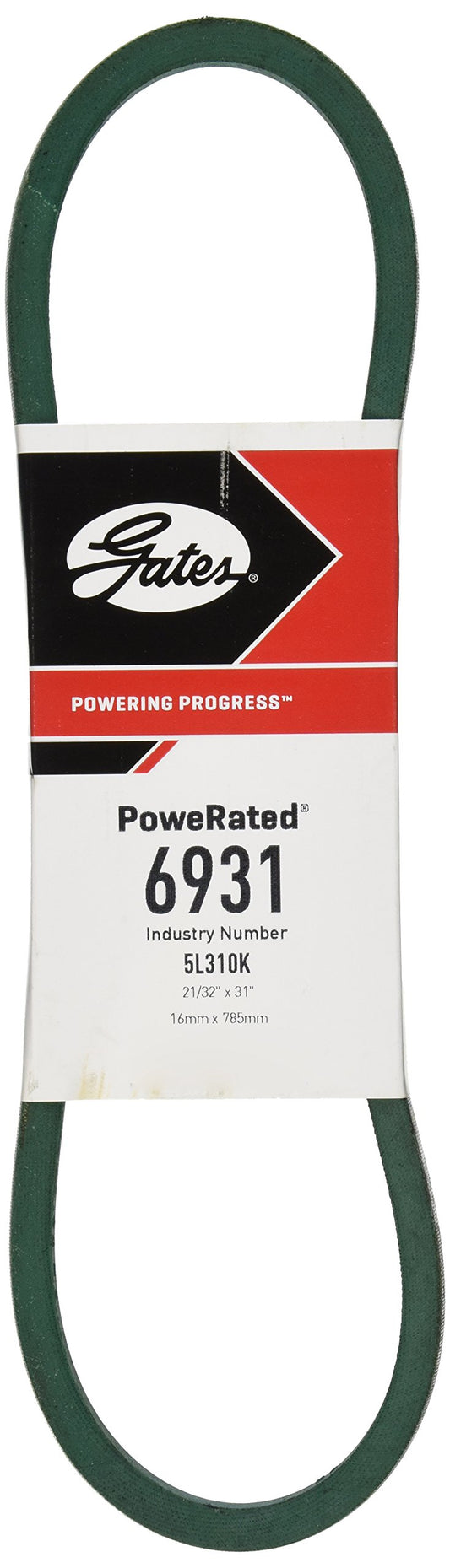 Gates 6931 Powerated Belt