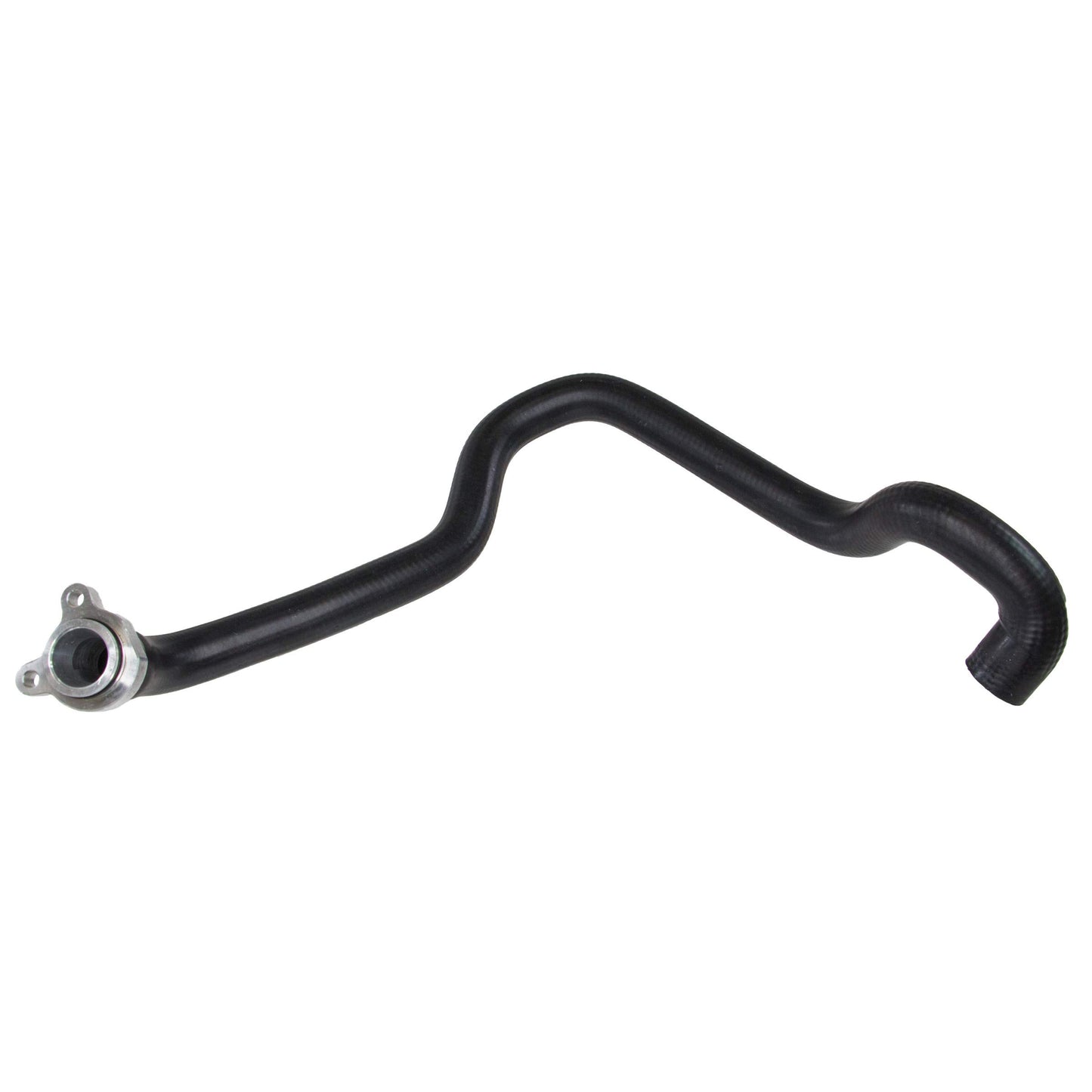Rein CHU0457 Engine Coolant Hose for BMW with Upgraded Metal Flange - Radiator to Thermostat