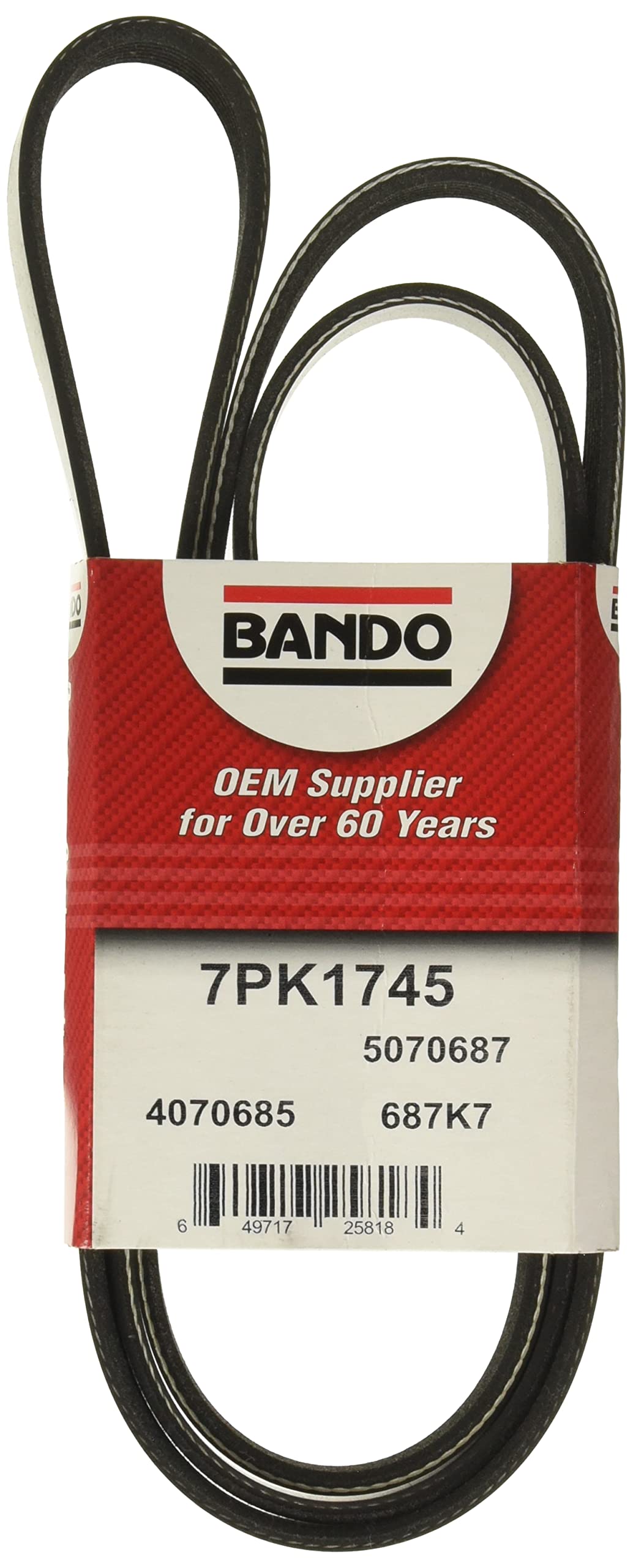 Bando 7PK1745 OEM Quality Serpentine Belt